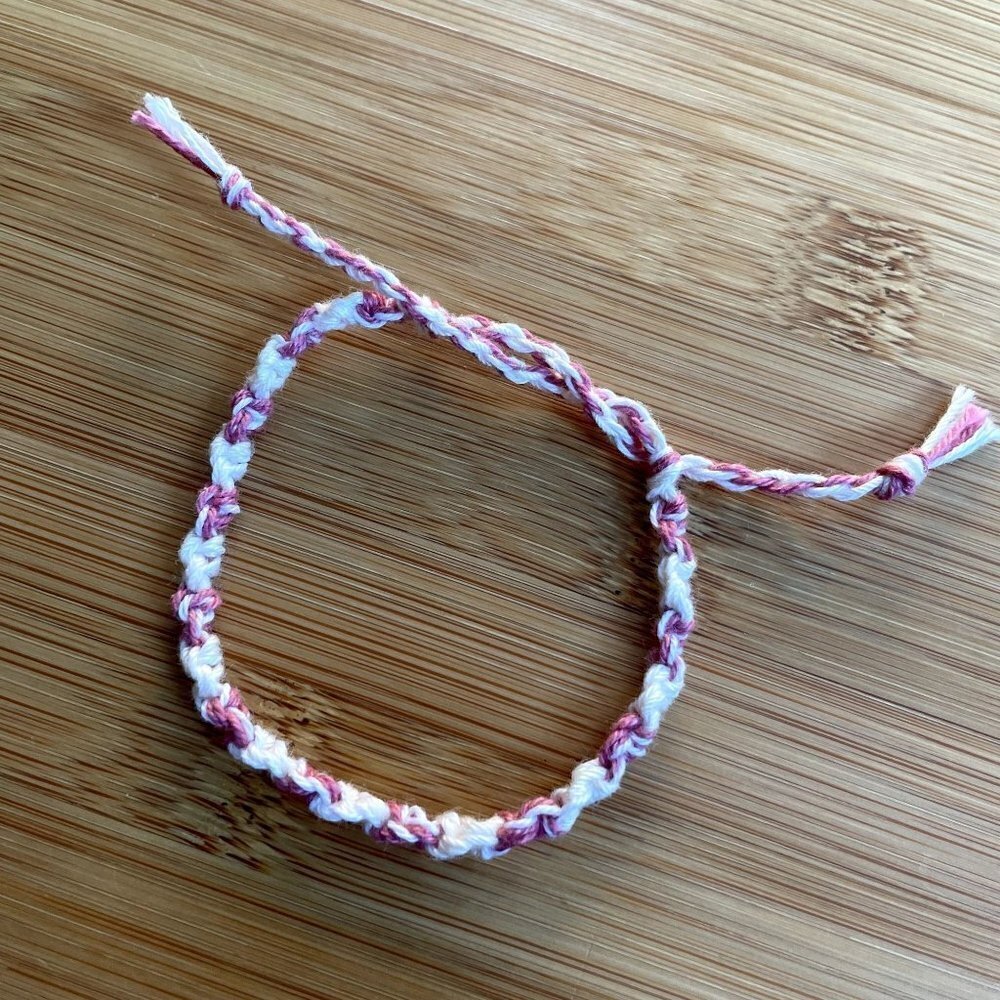 Diya woven bracelet anklet trendy comfortable tie embroidery thread woven gift
